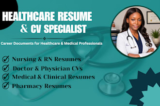write an ats healthcare, medical, nursing resume or CV