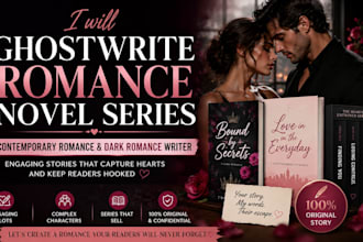 ghostwrite romance novel series contemporary romance and dark romance writer