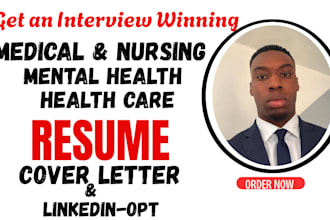 write ats medical, nursing, pharmacist, healthcare, dentist, surgeon resume