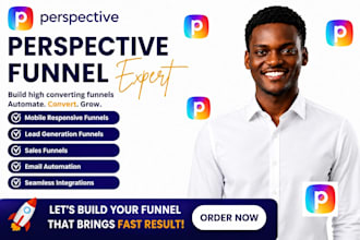 build a high converting perspective funnel and landing page