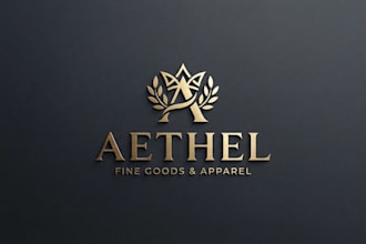design a premium retail logo for your business