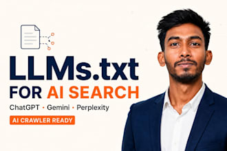 create llms txt and optimize your website for ai search engines