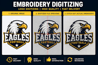 digitize your logo or image for embroidery machine