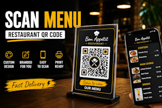 create a custom restaurant menu qr code