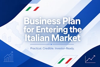 build a custom business plan to launch your business in italy