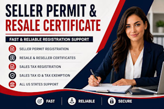 get seller permit and resale certificate in all US states