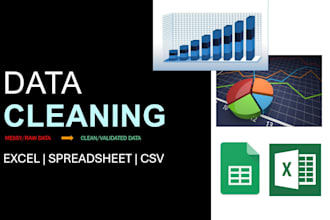 clean, format, merge, split excel and microsoft excel data