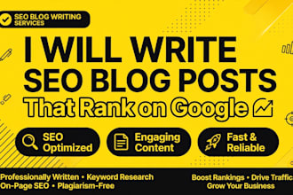 seo blog posts that rank on google