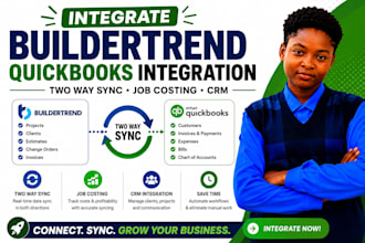 integrate buildertrend quickbooks integration setup two way sync job costing crm