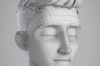 sculpt high quality 3d model for 3d printing
