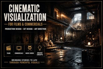 create cinematic ai visualization for films and commercials