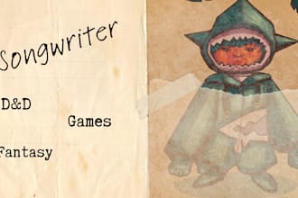 write a song for your dnd character or campaign