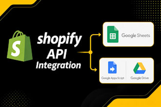 connect shopify API in google sheets and manage inventory