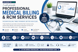 provide professional medical billing and rcm services