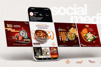 create modern social media post designs and ad campaigns