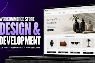 build and customize your woocommerce online store