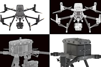 do reverse engineering from 3d scan, stl, obj to 3d cad model for manufacturing