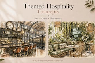 create your themed hospitality concept