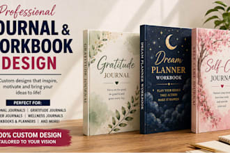 create prayer journal design, therapy journal, workbook design, workbook canva
