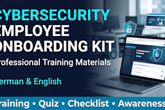 create a custom cybersecurity onboarding kit for your employees