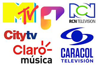 promote and broadcast your music video on colombia TV channels