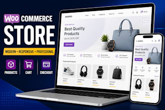 build a modern responsive woocommerce store