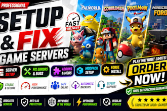 setup palworld server fix cobblemon addons modpack server pixelmon setup forge