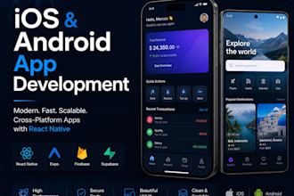 develop react native ios and android apps