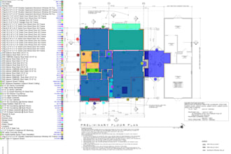do painting and drywall takeoff and construction cost estimation