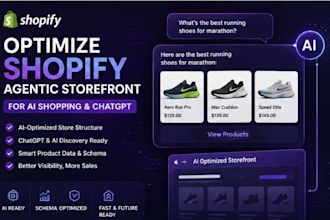 optimize shopify agentic storefront for ai shopping and chatgpt, perplexity