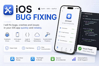 fix bugs and crashes in your ios swift or swiftui app