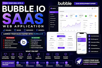 bubble website development bubble mvp saas bubble website bubble io developer