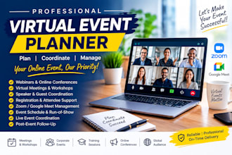 plan and manage your virtual event professionally