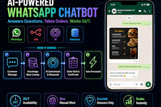 develop an ai chatbot using n8n whatsapp and openai