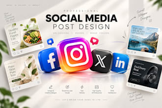 fb ads, twitter post, insta post