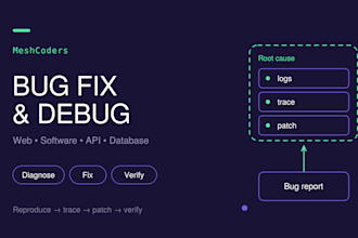 fix bugs and errors in php laravel javascript or css