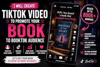promote your book on tiktok booktok and reach more readers