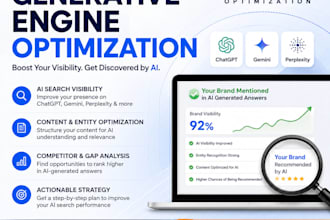 generative engine optimization GEO for ai search ranking