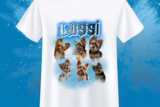 design a creative and unique t shirt for you