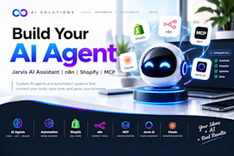 develop jarvis ai agent, jarvis ai assistant shopify claude code n8n automation