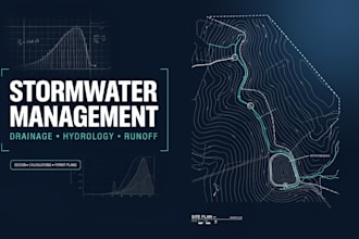 stormwater management plan drainage design hydrology report