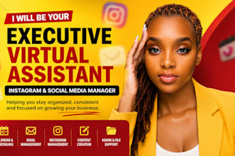 be personal executive virtual assistant instagram assistant ghl VA email manager