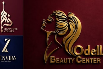 design hand drawn beauty logo