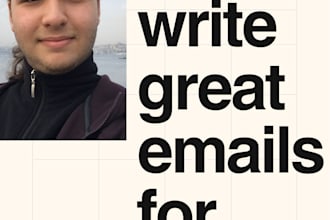 write the email copy for you