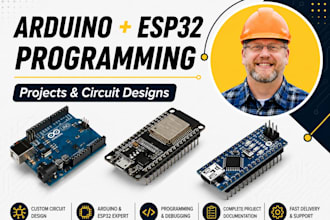 do arduino programming and schematic circuit