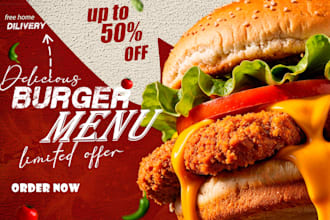 design food flyers and restaurant menus