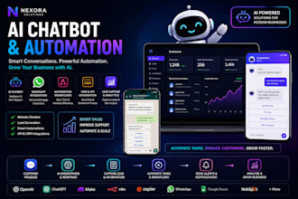 build ai chatbot and business automation