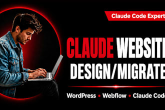 claude website convert claude websites to wordpress webflow claude web developer