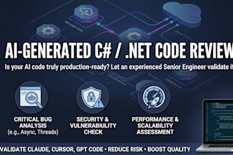review and productionise your ai generated csharp net code