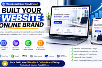 built your website online brand
